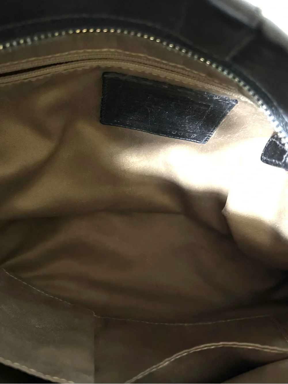 Coach #10315 Black Leather Hobo Shoulder Bag - No Issues
